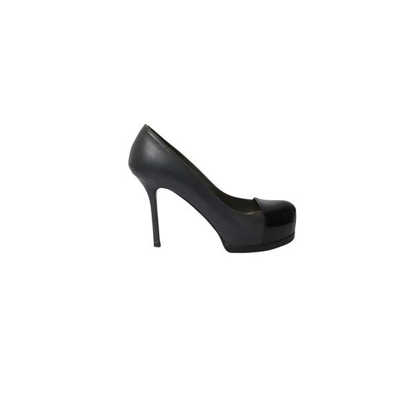 Saint Laurent Pumps in Black Leather - Picture 1 of 7